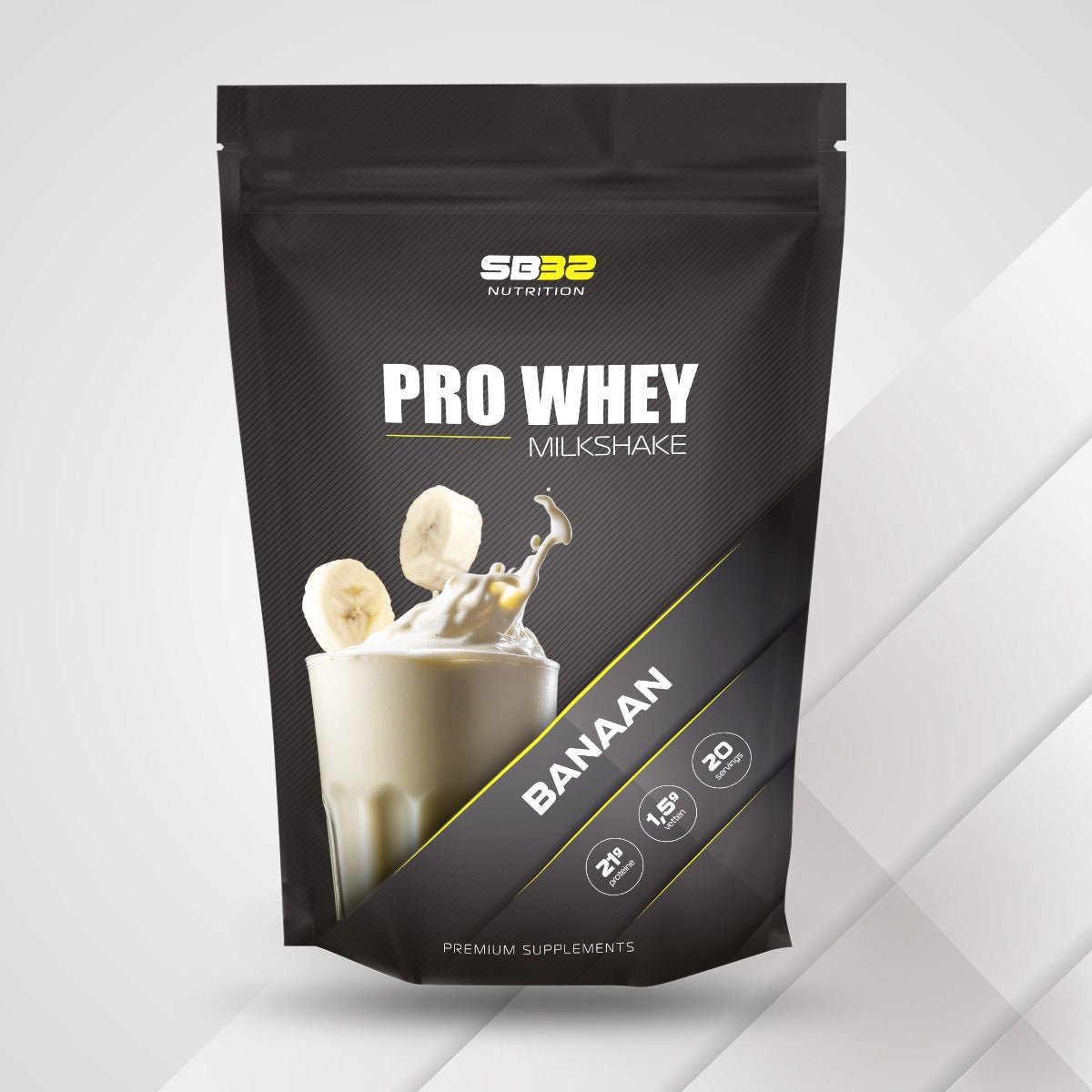 Pro Whey Milkshake Banaan